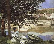 Claude Monet The River painting